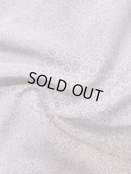 Photo12: Mint M0131E Used Japanese women Pale Wisteria KOMON dyed / Silk. Flower,   (Grade A) (12)