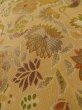 Photo8: M0131L Used Japanese women  Beige KOMON dyed / Silk. Bird,   (Grade B) (8)