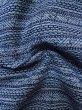 Photo9: M0207C Used Japanese men Pale Blue Men's Yukata / Cotton. Abstract pattern   (Grade C) (9)