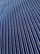 Photo7: M0207G Used Japanese men  Indigo Blue Men's Yukata / Cotton. Stripes tight-fitting sleeves  (Grade B) (7)