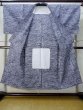 Photo2: M0207H Used Japanese men  Blue Men's Yukata / Cotton. Abstract pattern   (Grade B) (2)