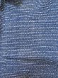 Photo3: M0207I Used Japanese men  Indigo Blue Men's Yukata / Cotton. Abstract pattern   (Grade D) (3)