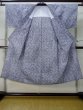 Photo2: M0207J Used Japanese men  Blue Men's Yukata / Cotton. Abstract pattern   (Grade C) (2)