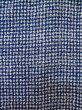 Photo3: M0207K Used Japanese men  Indigo Blue Men's Yukata / Cotton. Abstract pattern   (Grade D) (3)