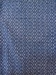 Photo3: Mint M0207L Used Japanese men  Indigo Blue Men's Yukata / Cotton. Geometrical pattern,   (Grade A) (3)