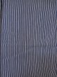 Photo3: M0207M Used Japanese men  Indigo Blue Men's Yukata / Cotton. Stripes   (Grade C) (3)