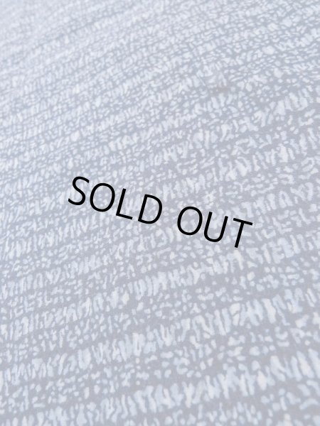 Photo8: M0207N Used Japanese men  Blue Men's Yukata / Cotton. Abstract pattern   (Grade C) (8)