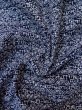 Photo10: M0207O Used Japanese men  Light Blue Men's Yukata / Cotton. Abstract pattern Inside lining is loosed.  (Grade D) (10)