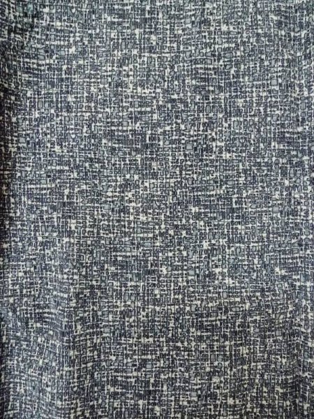 Photo3: M0207P Used Japanese women  Blue YUKATA summer(made in Japan) / Cotton. Abstract pattern   (Grade D) (3)