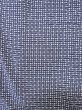 Photo3: M0207T Used Japanese men  Indigo Blue Men's Yukata / Cotton. Plaid Checks   (Grade B) (3)