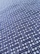 Photo8: M0207T Used Japanese men  Indigo Blue Men's Yukata / Cotton. Plaid Checks   (Grade B) (8)