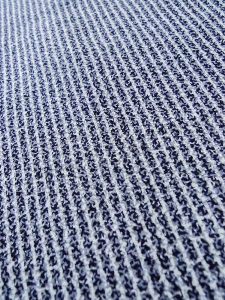 Photo7: M0207U Used Japanese men  Indigo Blue Men's Yukata / Cotton. Abstract pattern,   (Grade C) (7)