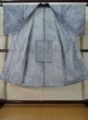 Photo2: M0207Z Used Japanese men  Indigo Blue Men's Yukata / Cotton. Dapple pattern Arimatsu-shibori(tie dye)  (Grade C) (2)