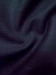 Photo9: M0214K Used Japanese men Dark Navy Blue Men's Kimono / Wool.    (Grade D) (9)