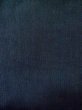 Photo4: M0214L Used Japanese men Bluish Black Men's Kimono / Silk. Tortoise-shell pattern(Hexagonal pattern) Shiozawa-Tsumugi pongee  (Grade A) (4)