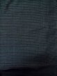 Photo3: Mint M0214T Used Japanese men Dark Blue Men's Kimono / Silk. Geometrical pattern   (Grade A) (3)