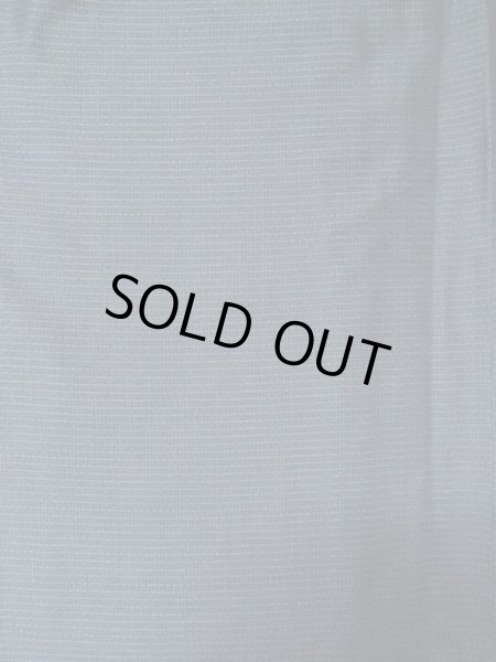 Photo3: Mint M0214W Used Japanese men Dark Blue Men's Kimono / Silk. Geometrical pattern   (Grade A) (3)