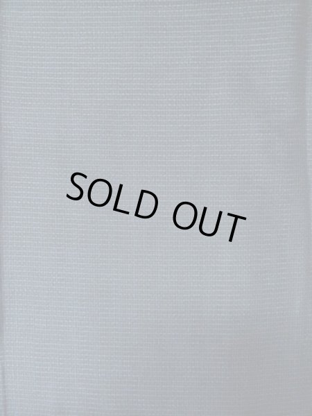 Photo4: Mint M0214W Used Japanese men Dark Blue Men's Kimono / Silk. Geometrical pattern   (Grade A) (4)