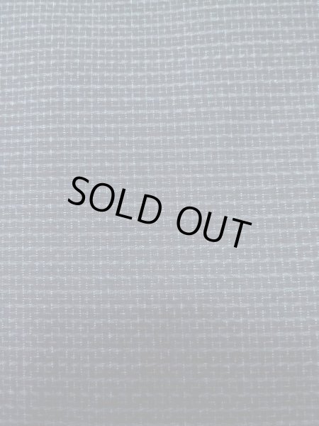 Photo6: Mint M0214W Used Japanese men Dark Blue Men's Kimono / Silk. Geometrical pattern   (Grade A) (6)