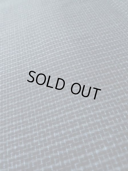 Photo8: Mint M0214W Used Japanese men Dark Blue Men's Kimono / Silk. Geometrical pattern   (Grade A) (8)