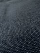 Photo15: Mint M0214Z Used Japanese men Dark Blue Men's Haori / Silk. Tortoise-shell pattern(Hexagonal pattern)   (Grade A) (15)