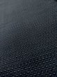 Photo16: Mint M0214Z Used Japanese men Dark Blue Men's Haori / Silk. Tortoise-shell pattern(Hexagonal pattern)   (Grade A) (16)