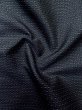 Photo18: Mint M0214Z Used Japanese men Dark Blue Men's Haori / Silk. Tortoise-shell pattern(Hexagonal pattern)   (Grade A) (18)
