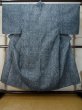 Photo1: Mint M0301A Used Japanese men  Blue Men's Yukata / Cotton. Abstract pattern   (Grade A) (1)