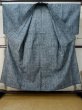 Photo2: Mint M0301A Used Japanese men  Blue Men's Yukata / Cotton. Abstract pattern   (Grade A) (2)