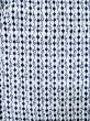 Photo3: M0301B Used Japanese men  Indigo Blue Men's Yukata / Cotton. Abstract pattern   (Grade C) (3)