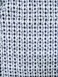 Photo3: M0301B Used Japanese men  Indigo Blue Men's Yukata / Cotton. Abstract pattern   (Grade C) (3)