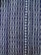 Photo4: M0301E Used Japanese men  Indigo Blue Men's Yukata / Cotton. Abstract pattern   (Grade B) (4)