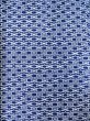 Photo3: M0301G Used Japanese men  Indigo Blue Men's Yukata / Cotton. Abstract pattern   (Grade A) (3)