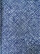 Photo3: M0301M Used Japanese men  Navy Blue Men's Yukata / Cotton. Abstract pattern   (Grade D) (3)