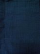 Photo3: M0301P Used Japanese men  Navy Blue Men's Kimono / Wool. Line   (Grade D) (3)