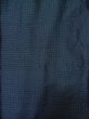 Photo3: M0301R Used Japanese menPale Dark Blue Men's Kimono / Silk. Geometrical pattern   (Grade C) (3)