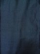 Photo3: M0301R Used Japanese menPale Dark Blue Men's Kimono / Silk. Geometrical pattern   (Grade C) (3)