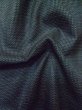 Photo9: M0301S Used Japanese menPale Dark Blue Men's Kimono / Silk. Tortoise-shell pattern(Hexagonal pattern)   (Grade B) (9)
