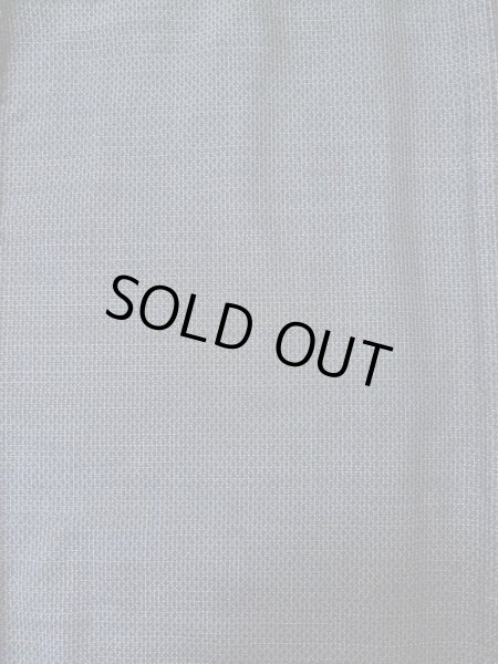 Photo3: M0301T Used Japanese menPale Dark Blue Men's Kimono / Silk. Abstract pattern,   (Grade B) (3)