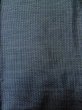 Photo4: M0301T Used Japanese menPale Dark Blue Men's Kimono / Silk. Abstract pattern,   (Grade B) (4)