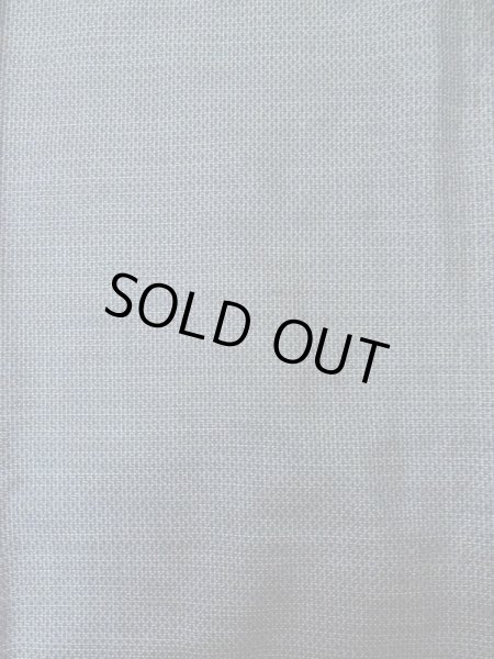 Photo4: M0301T Used Japanese menPale Dark Blue Men's Kimono / Silk. Abstract pattern,   (Grade B) (4)