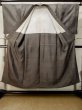 Photo2: M0301V Used Japanese men Pale Brown Men's Kimono / Silk.    (Grade B) (2)