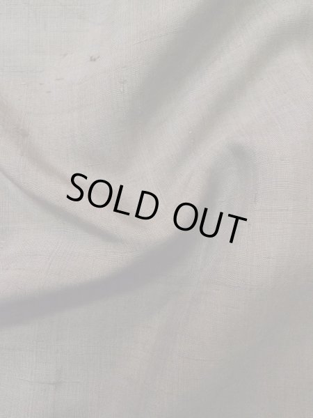 Photo9: M0301V Used Japanese men Pale Brown Men's Kimono / Silk.    (Grade B) (9)