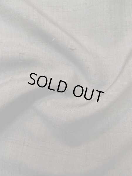 Photo10: M0301V Used Japanese men Pale Brown Men's Kimono / Silk.    (Grade B) (10)