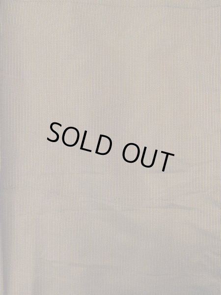 Photo3: M0301Y Used Japanese men  Brown Men's Kimono / Silk. Stripes padding inside  (Grade D) (3)