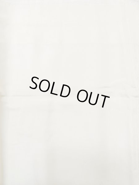 Photo3: M0302A Used Japanese men  White Men's Kimono / Silk.    (Grade C) (3)