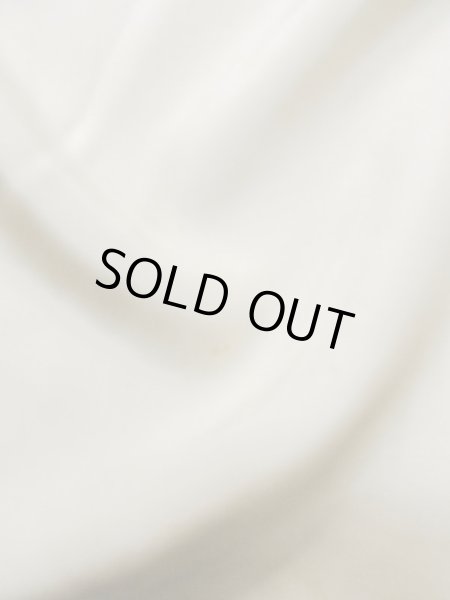 Photo9: M0302A Used Japanese men  White Men's Kimono / Silk.    (Grade C) (9)