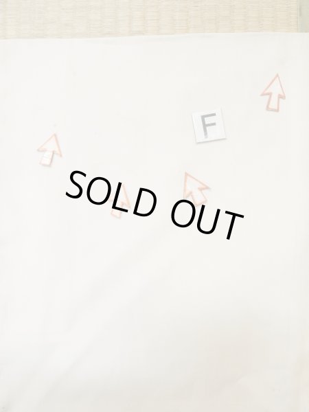 Photo17: M0302A Used Japanese men  White Men's Kimono / Silk.    (Grade C) (17)