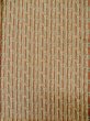 Photo3: M0307E Used Japanese women Pale Beige KOMON dyed / Silk. Stripes,   (Grade C) (3)