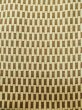Photo5: M0307J Used Japanese women  Beige KOMON dyed / Silk. Geometrical pattern   (Grade B) (5)